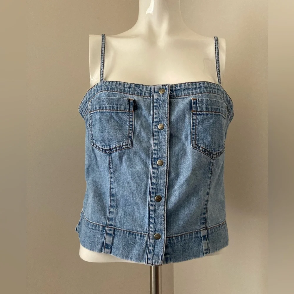 Ralph Lauren Denim Tank Top - Picture 2 of 6